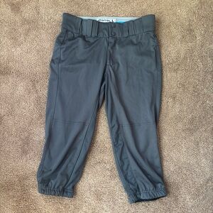 Easton Gray Youth Large Softball Pants